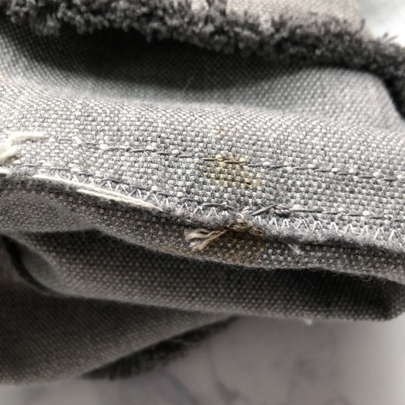 Reed Krakoff Made in Italy Gray Linen Long Boots Size 40 (US Size 9) - Picture 14 of 16